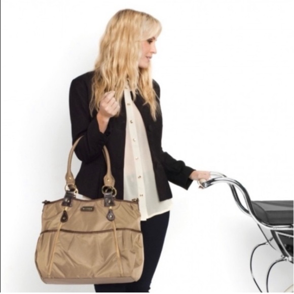 Storksak London Olivia Diaper Bag Tote - Picture 1 of 10